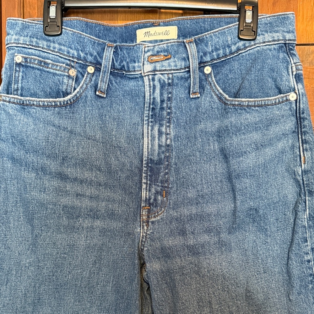 Madewell Women’s Straight Leg Jeans Medium Wash 30 Tall